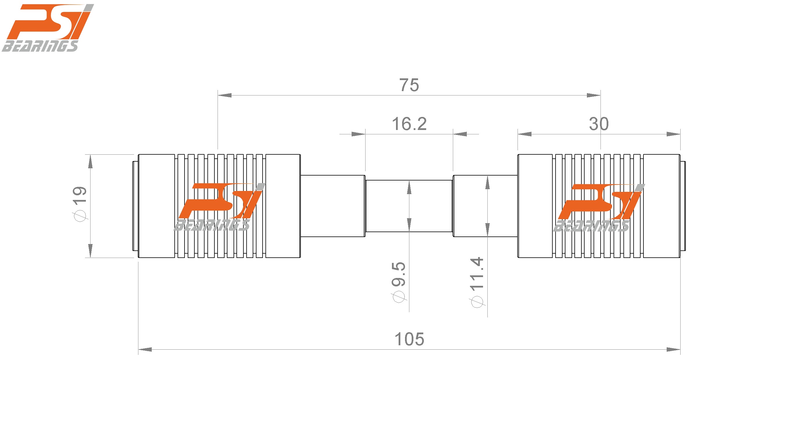 Textile Top Roller LP-1002-1248-379